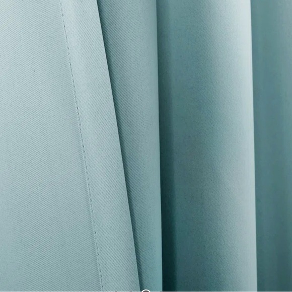 Insulated Back Tab Blackout Window Curtain Panels Set - Lush Décor 52x84” - Picture 4 of 7